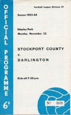Stockport County v Darlington