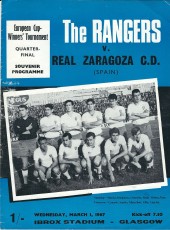 Rangers v Real Zaragoza