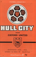 Hull City v Oxford United