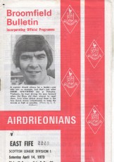 Airdrieonians v East Fife