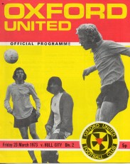 Oxford United v Hull City