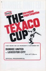 Dundee United v Leicester City