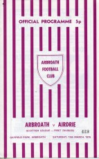 Arbroath v Airdrie