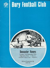 Bury v Doncaster Rovers