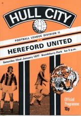 Hull City v Hereford United
