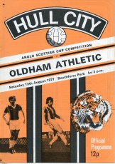 Hull City v Oldham Athletic