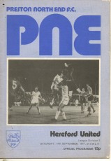 Preston North End v Hereford United