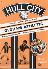 Hull City v Oldham Athletic
