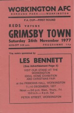 Workington v Grimsby Town
