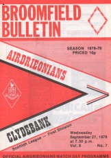 Airdrieonians v Clydebank