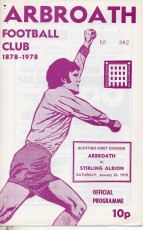 Arbroath v Stirling Albion