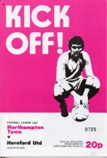Northampton Town v Hereford United
