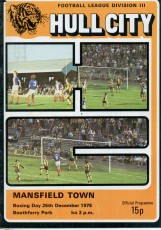 Hull City v Mansfield Town