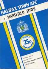 Halifax Town v Mansfield Town
