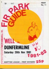 Motherwell v Dunfermline Athletic