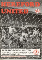 Hereford United v Peterborough United