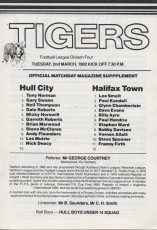 Hull City v Halifax Town