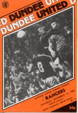 Dundee United v Rangers