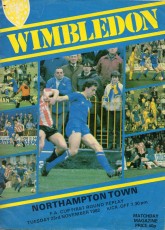 Wimbledon v Northampton Town