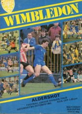 Wimbledon v Aldershot Town