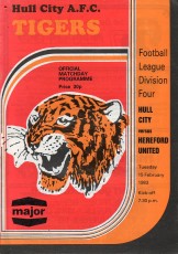 Hull City v Hereford United
