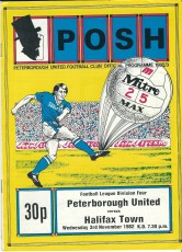 Peterborough United v Halifax Town