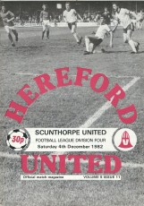 Hereford United v Scunthorpe United