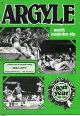 Plymouth Argyle v Hull City