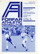 Forfar Athletic v East Stirling
