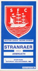 Stranraer v Arbroath