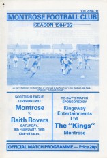Montrose v Raith Rovers