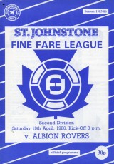 St Johnstone v Albion Rovers