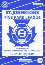 St Johnstone v Raith Rovers