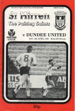 St Mirren v Dundee United
