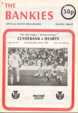 Clydebank v Heart of Midlothian