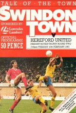 Swindon Town v Hereford United
