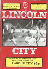 Lincoln City v Cardiff City