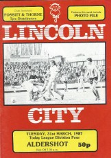 Lincoln City v Aldershot Town