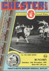 Chester City v Runcorn