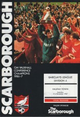Scarborough v Halifax Town