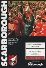 Scarborough v Hartlepool United