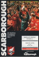 Scarborough v Hereford United