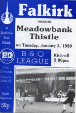 Falkirk v Meadowbank Thistle