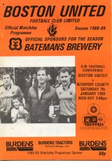 Boston United v Newport County