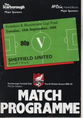 Scarborough v Sheffield United