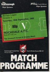 Scarborough v Rochdale