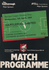 Scarborough v Hartlepool United