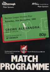 Scarborough v Crewe Alexandra