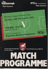 Scarborough v York City