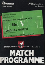 Scarborough v Torquay United